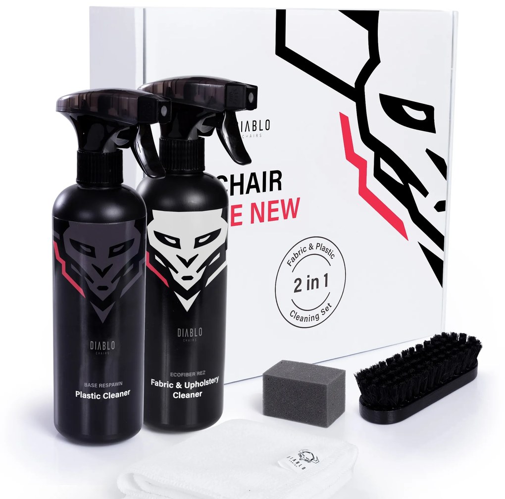 Diablo Chairs Like new - tisztítókészlet szövet kárpitokhoz