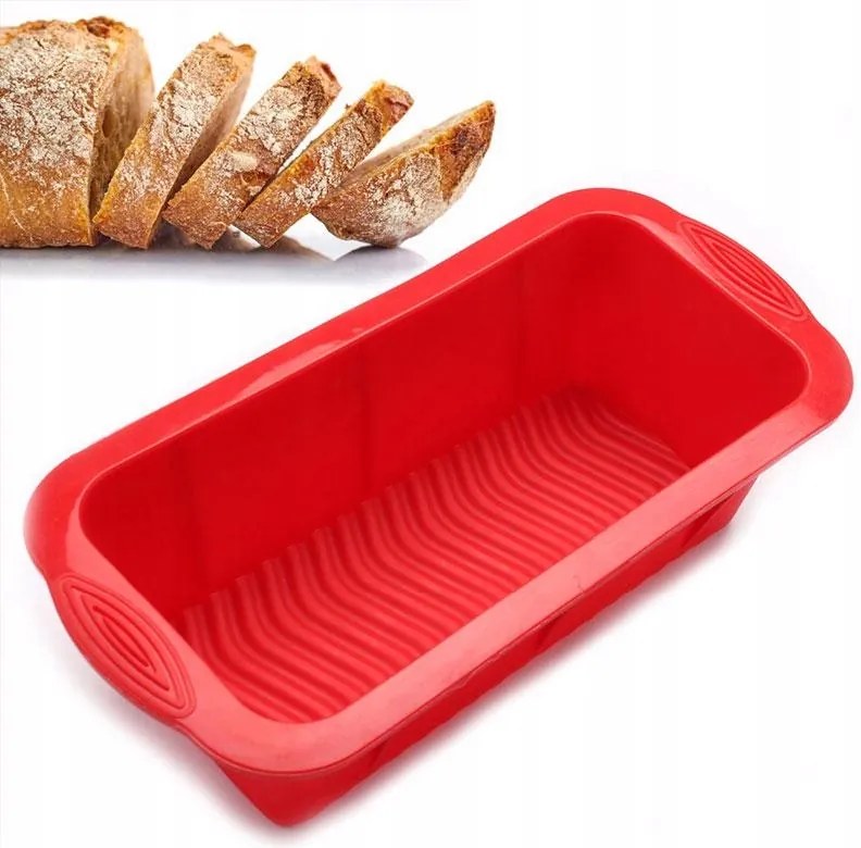 Nagy Szilikon Kenyérsütő Forma Pástétom Sütemények Keksz Non-stick