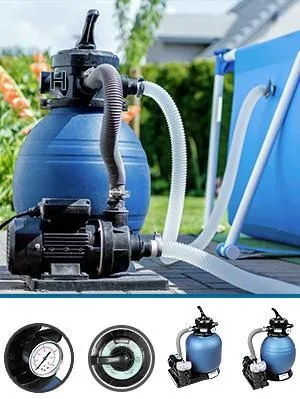 monzana® Homokszűrő rendszer 9.600 l/h