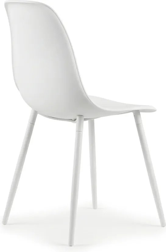 Étkezőszék OSAKA, műanyag, fehér