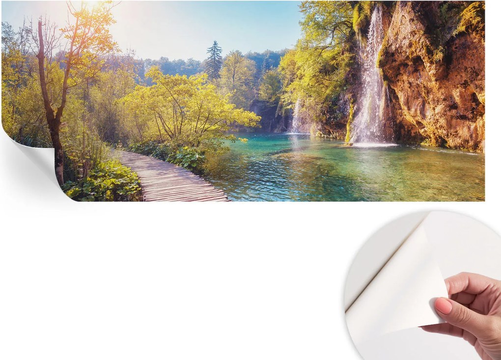 Dekoratív Öntapadós Tapéta Divatos Minták Természetes táj 250x104 cm