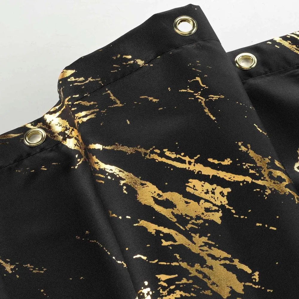 Zuhanyfüggöny 180x200 cm Aquamarbre – douceur d'intérieur