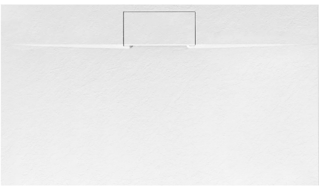 Zuhanytálca Bazalt Long White 80x120
