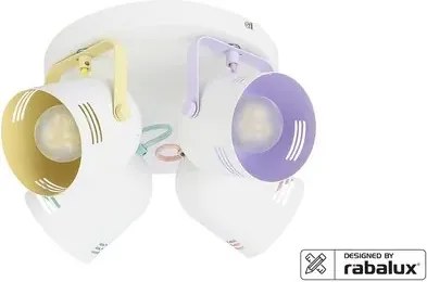 Rabalux beltéri karos spotlámpa e14 4x40w fehér minuet