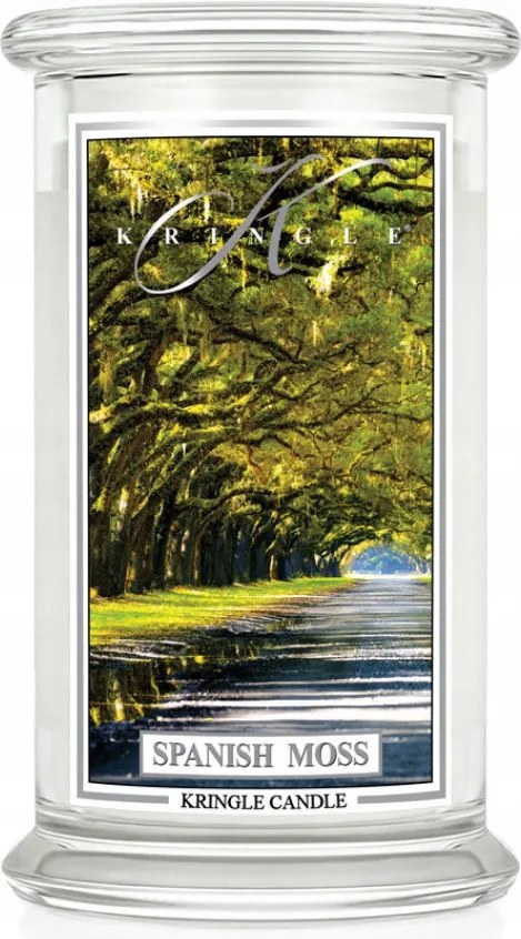 Nagy méretű Spanish Moss gyertya Kringle Candle