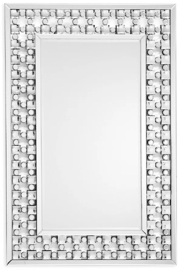 Héla tükör kristályokkal 76x116 cm