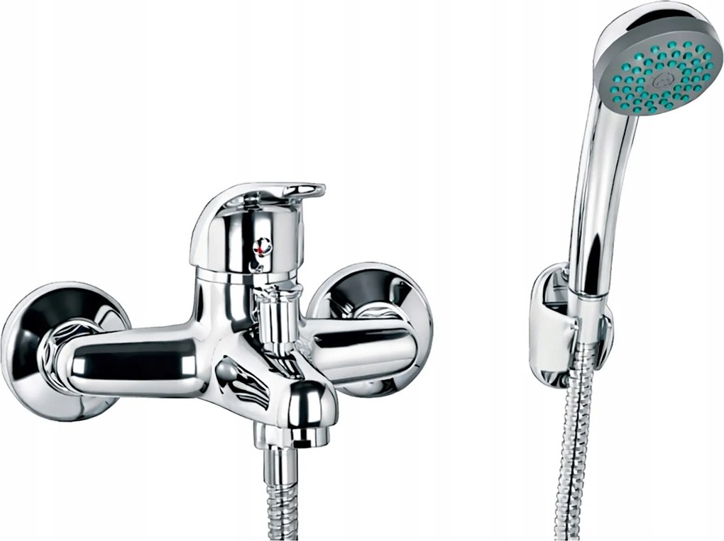 Kádtöltő Csaptelep Fali Zuhanyszettel Króm Csaptelep Valvex Lengyel