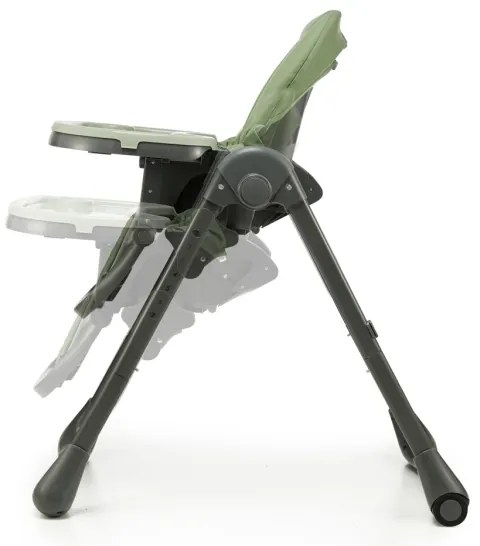 KINDERKRAFT - Gyermek étkezőszék TUMMIE zöld