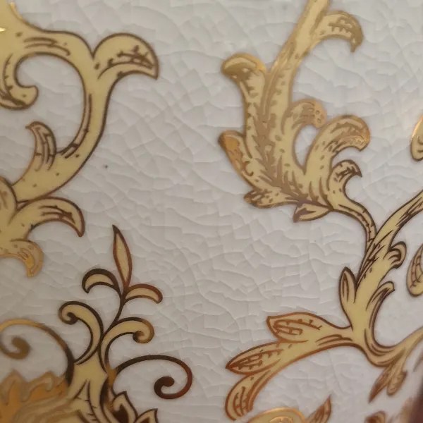 Elstead GOLD-THISTLE-TL - Asztali lámpa GOLDTHISTLE 1xE27/60W/230V