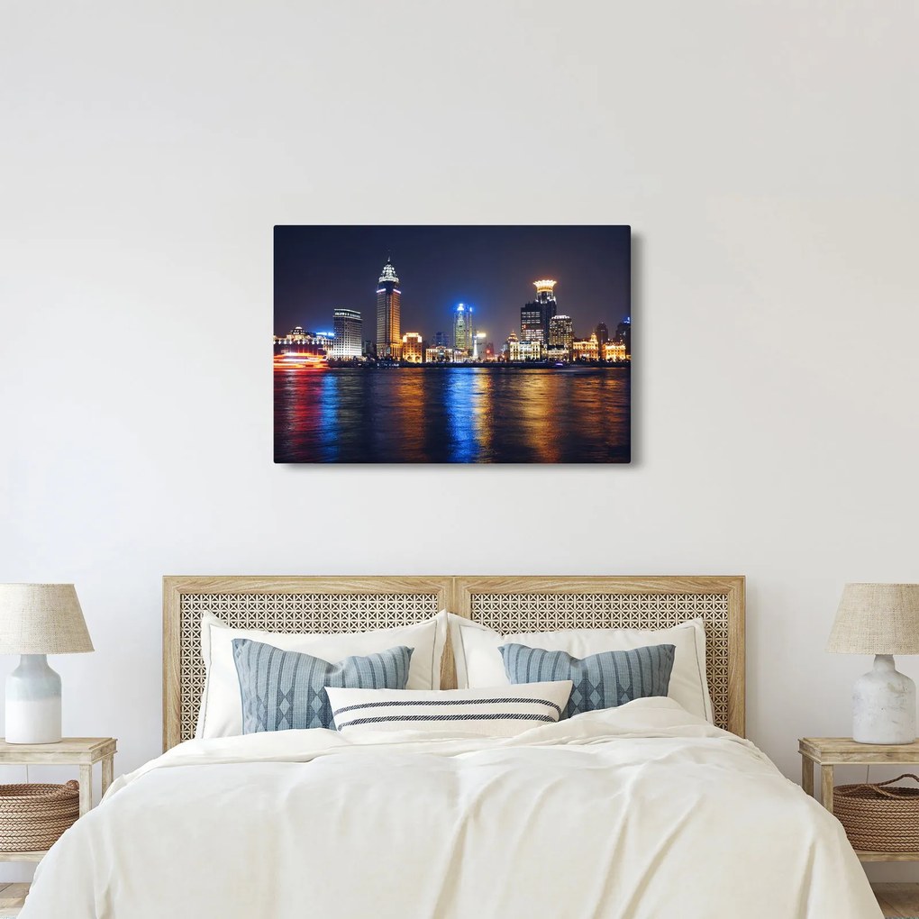 Kép - Éjszakai visszaverődés (90x60 cm)