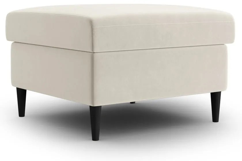 Bézs bársony lábtartó Kyoto – Cosmopolitan Design