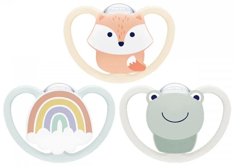Baba cumi Space NUK 0-6h frog, vel. 0-6 h