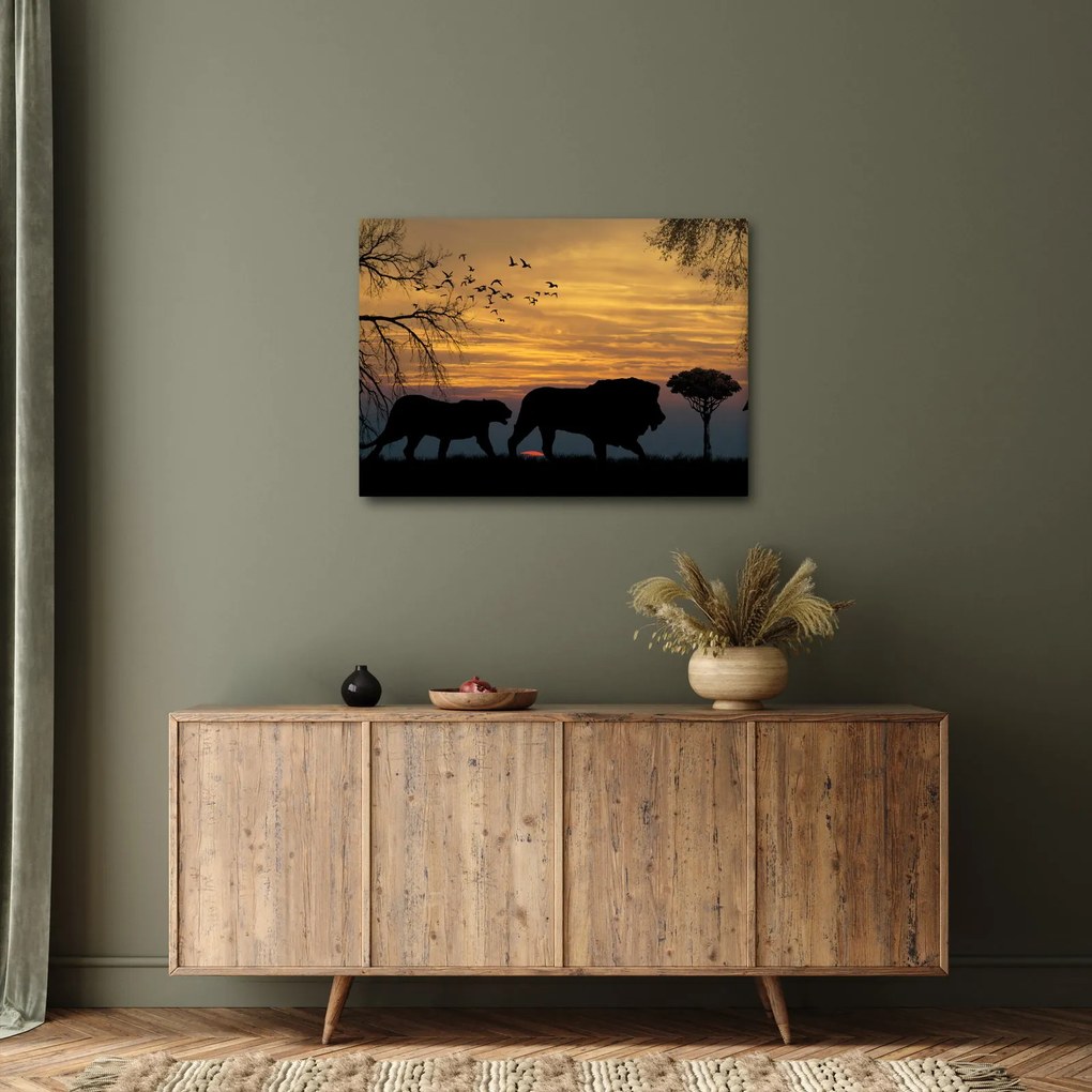 Safari képe (70x50 cm)