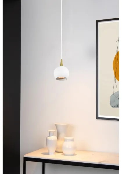 Lucide 09434/01/31 - Csillár zsinóron FAVORI 1xGU10/5W/230V fehér