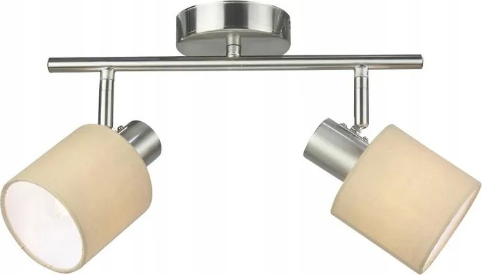 Natina mennyezeti spotlámpa max. 2x25W E14 IP20 króm