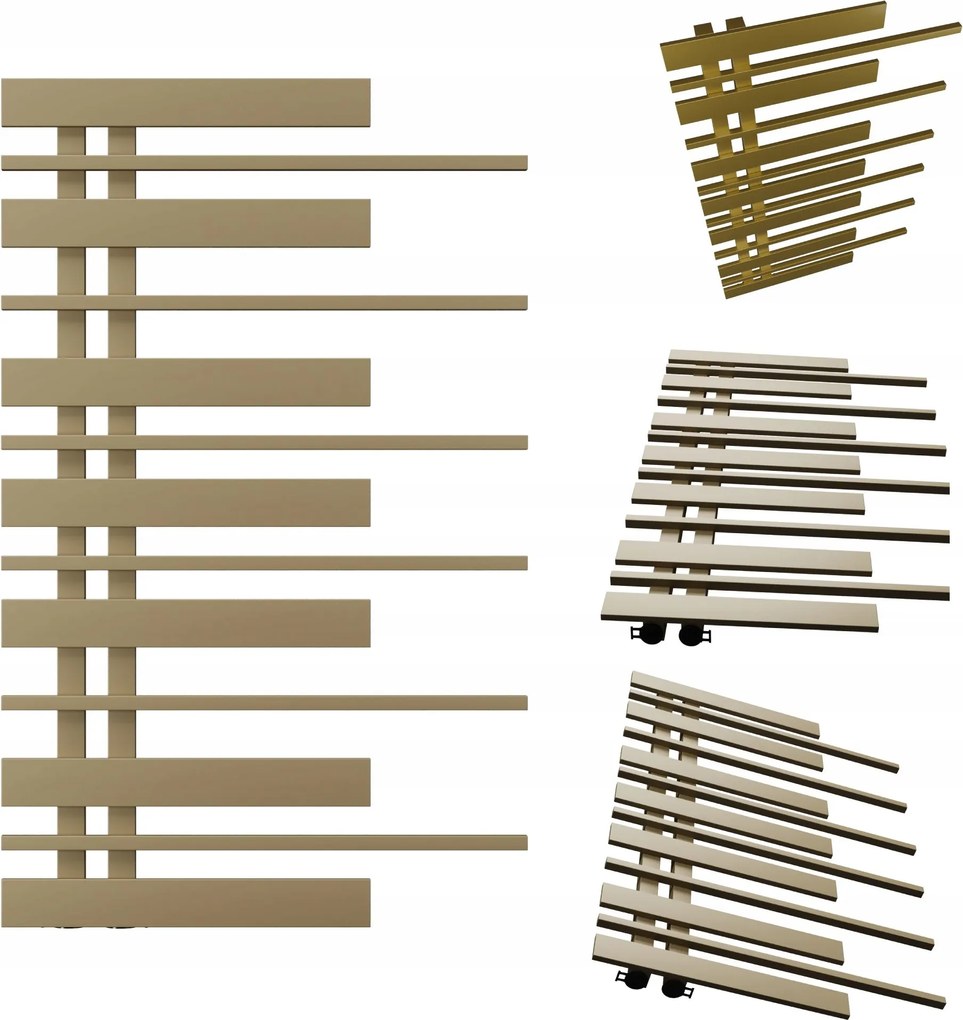 Fürdőszobai radiátor Pianino 870x570 Quartz II Bal