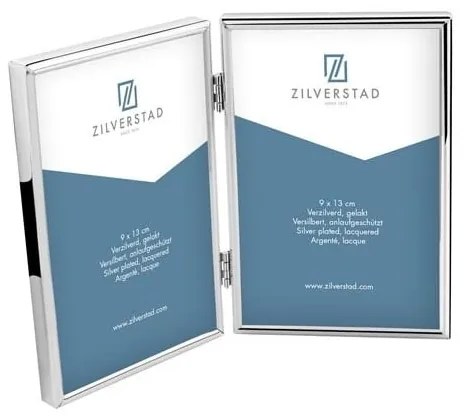 Ezüstszínű fém álló-fali képkeret 26x18 cm Sweet Memory - Zilverstad