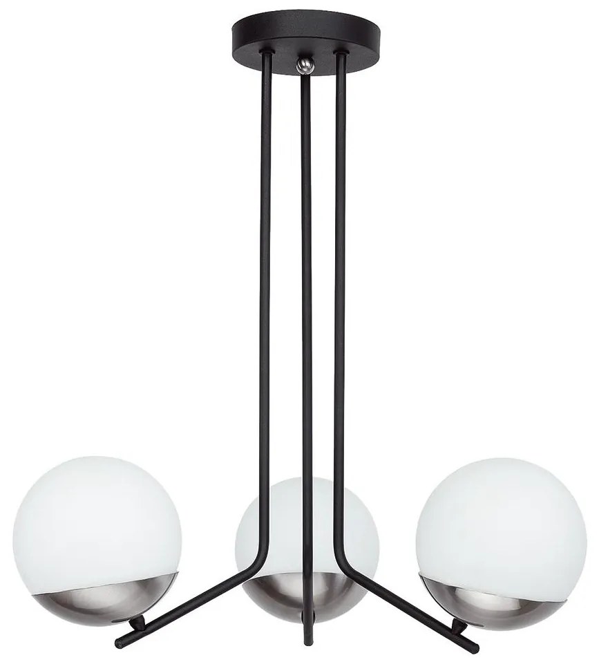 Jupiter 1723 - Csillár rúdon SANTA 3xE14/40W/230V króm