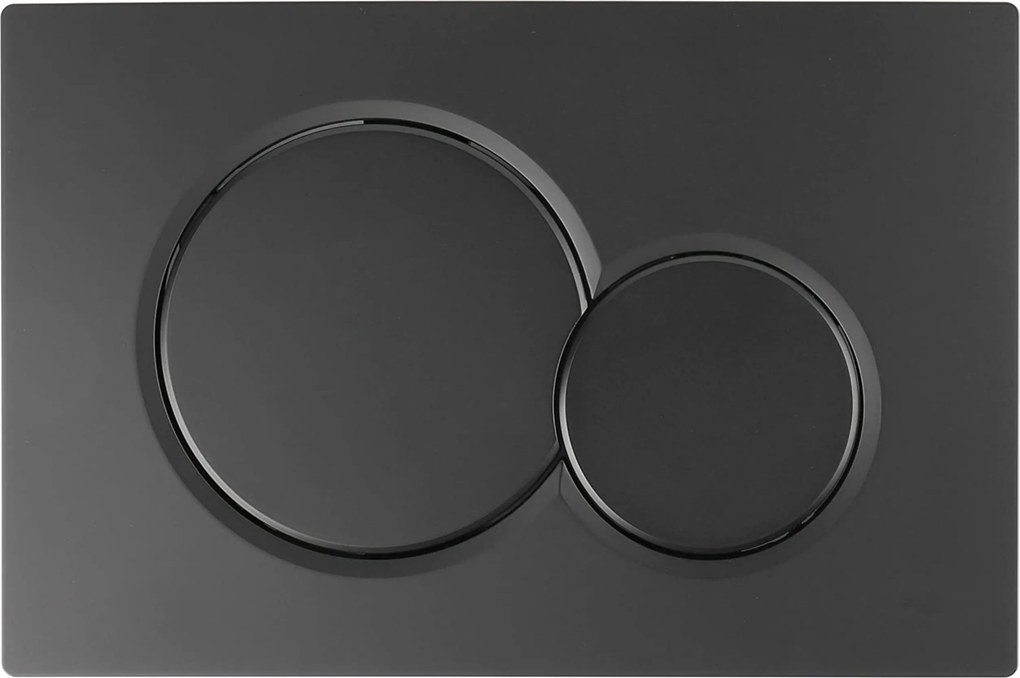 Aquauno Öblítőgomb Wc-hez Geberit Sigma Fekete Kerek Gombok