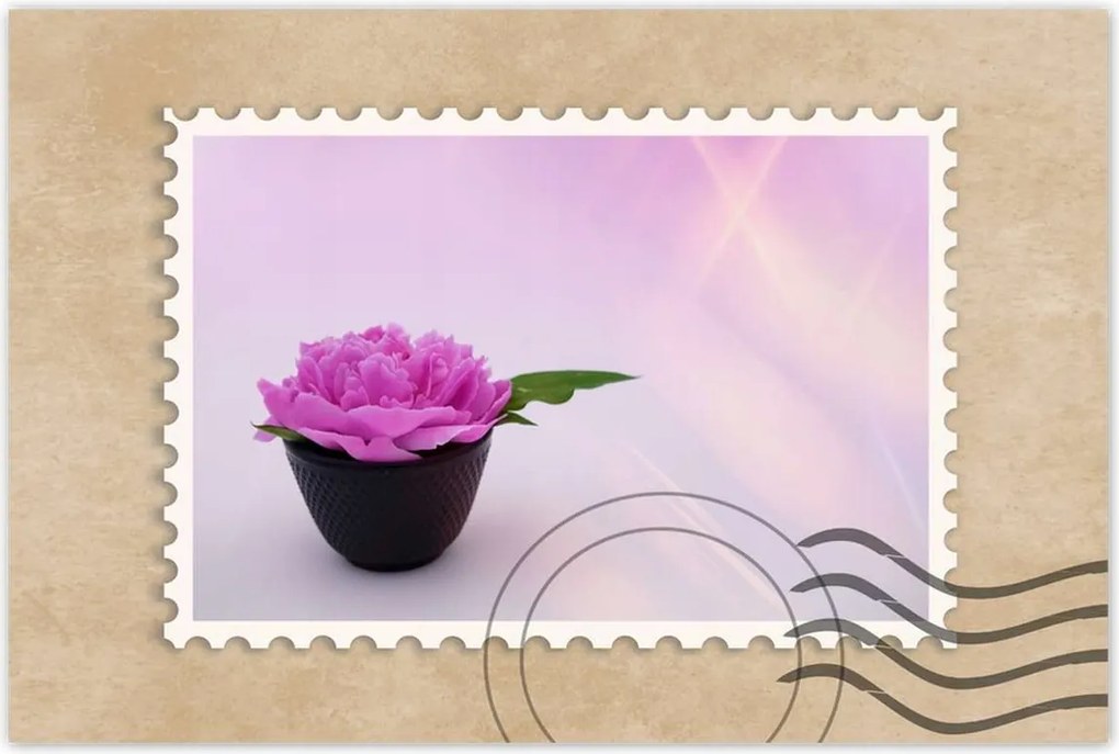 Poszterek 120x80 Spa Wellness Virág