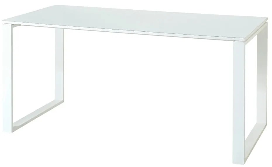 Íróasztal tölgyfa dekorral 160x80 cm Monteria – Germania