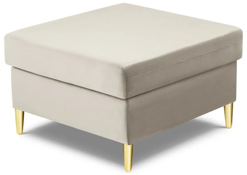 Bézs bársony lábtartó Kyoto – Cosmopolitan Design