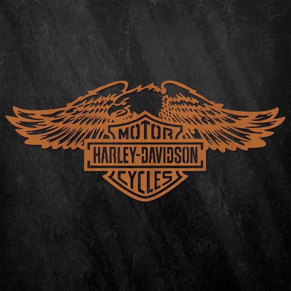 DUBLEZ | Fakép - Harley Davidson logó | Fali kép