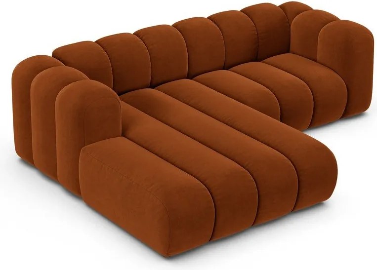 Narancssárga sarokkanapé (bal oldali) Lupine – Micadoni Home