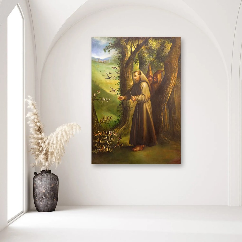 Gario Vászonkép Assisi Szent Ferenc Méret: 70 x 100 cm