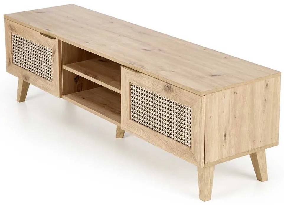 Rustico TV állvány, artisan tölgy