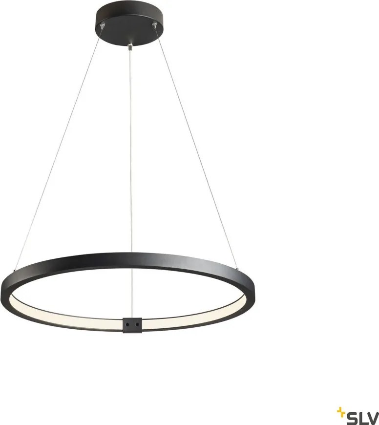 SLV 1002909 ONE Modern Led Függesztett Lámpa Fekete LED IP20
