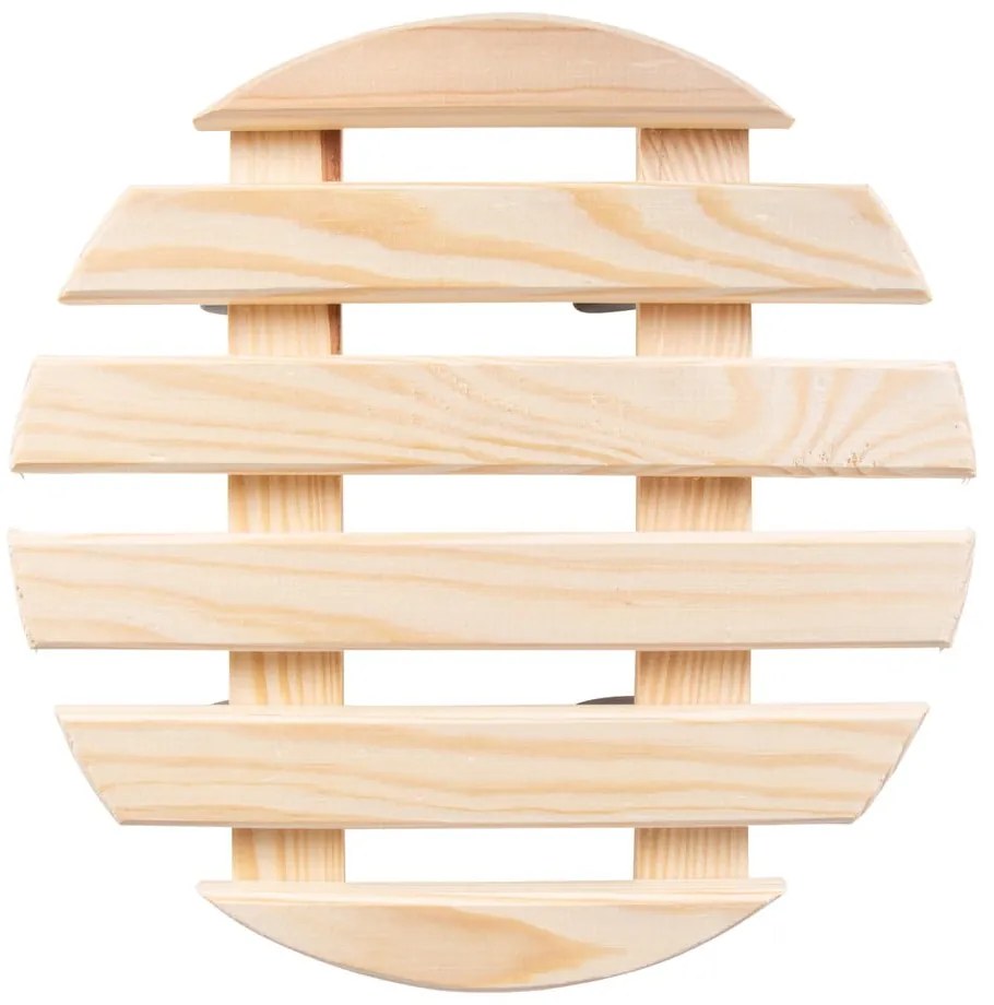 Fa gurulós virágállvány ø 29 cm (magasság 8 cm) Indoor &amp; Outdoor – Esschert Design