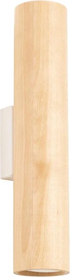 Sollux SL.1878 - Fali lámpa LINO 2xGU10/10W/230V bükk