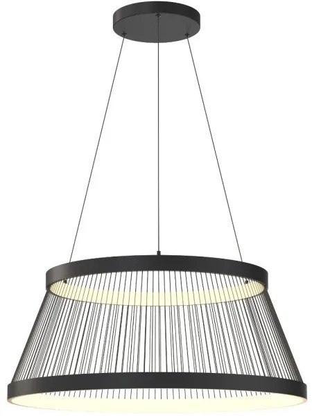 Zuma Line MD3328-2M-3BT - LED Dimmelhető csillár BALL LED/53W/230V 2700-6000K fekete + távirányító