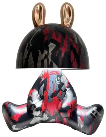 LED Dimmelhető gyermek érintős kislámpa FANCY LED/2,5W/3,7V fekete/piros