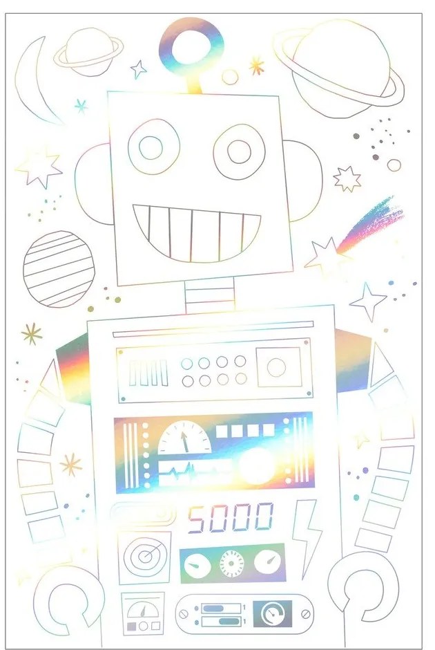 Színező Space – Meri Meri