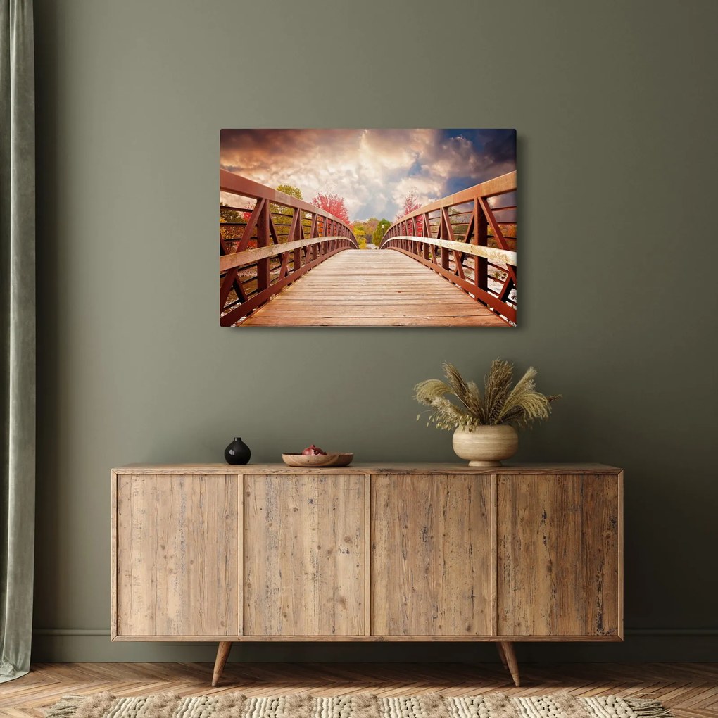 Kép - fahíd (90x60 cm)
