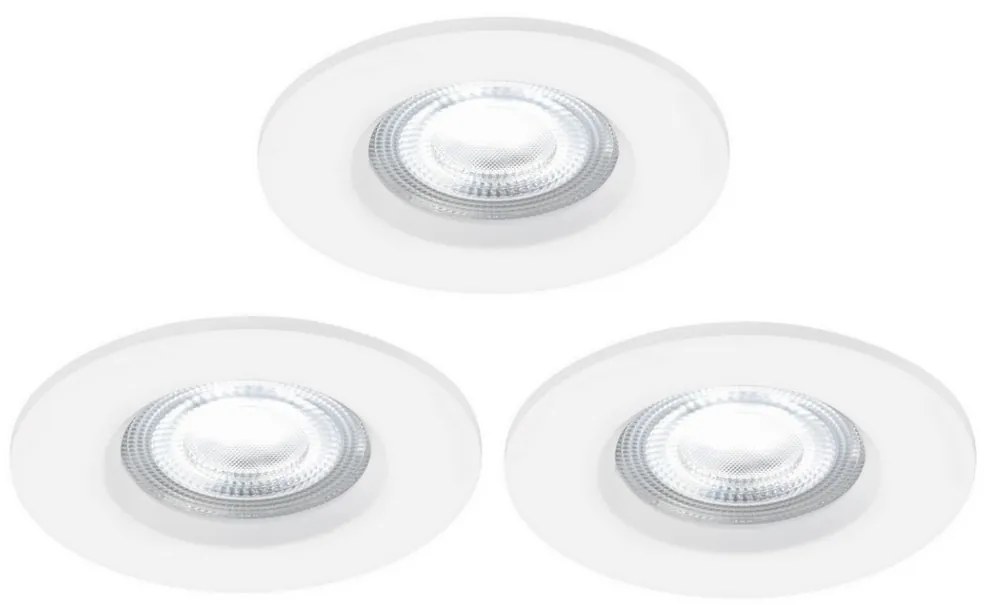Nordlux-KÉSZLET 3x LED dimmelhető fürdőszobai lámpa DON SMART LED/4,7W/230V IP65
