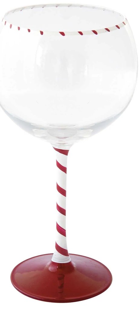 Karácsonyi koktél / Gines üveg pohár 500 ml díszdobozban Christmas Twist