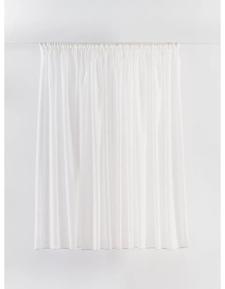 Krémszínű átlátszó függöny 280x160 cm Barbara – Mendola Fabrics
