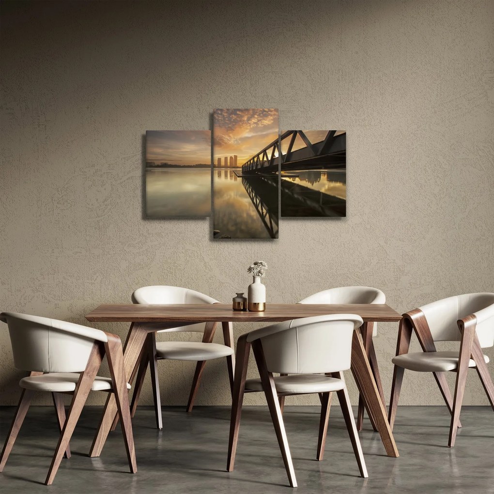 A móló képe (90x60 cm)