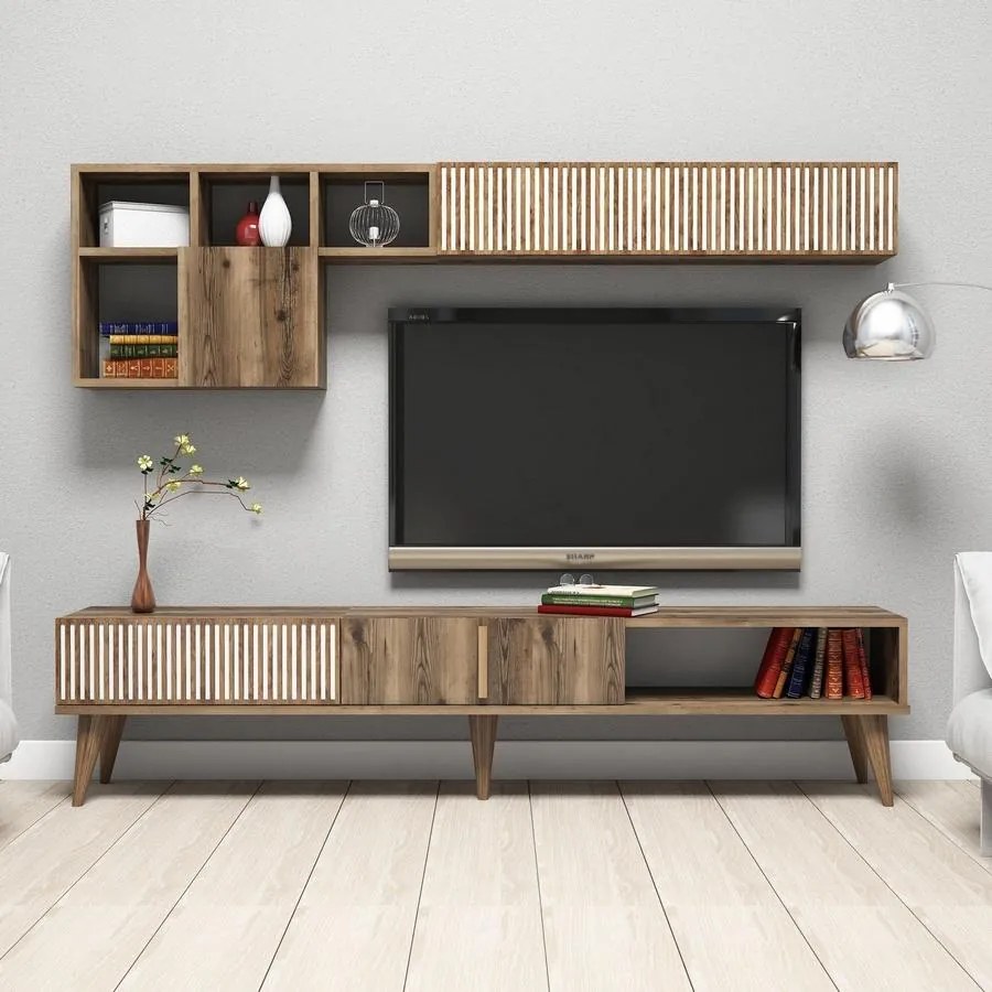 TV szekrény Milan - Diós