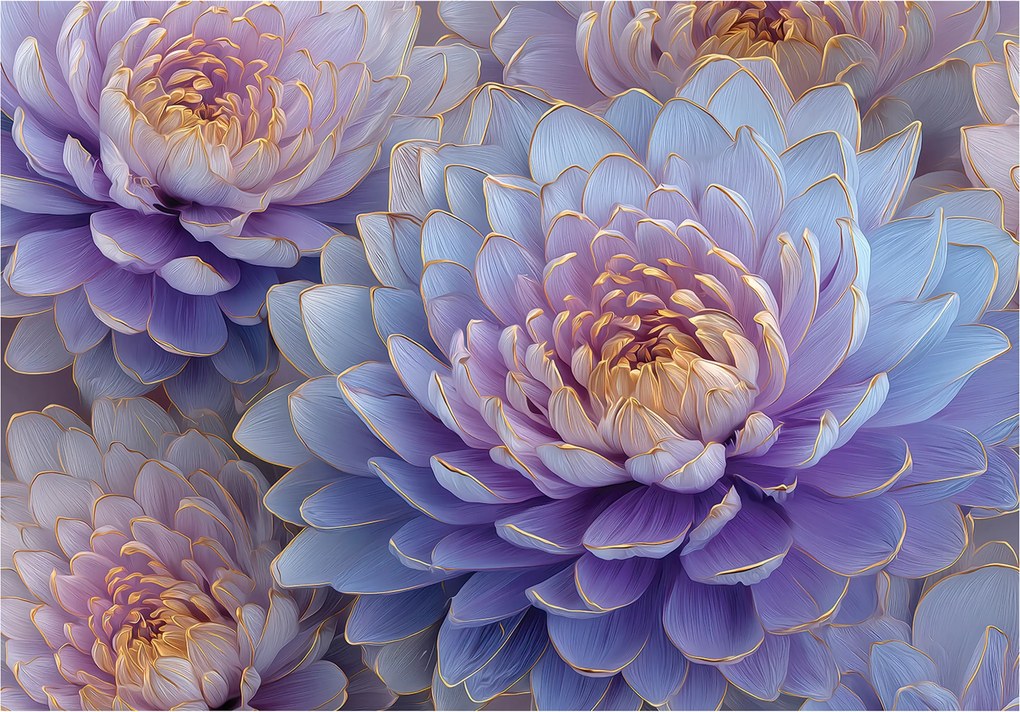 Fotótapéta Virágok Bazsarózsa Természet Hálószoba Nappali Tapéta Flizelina 400x280