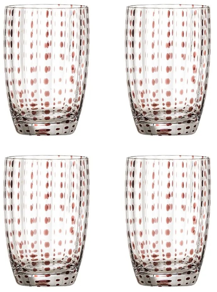 Pohár szett 4 db-os 350 ml Brinley – Bloomingville