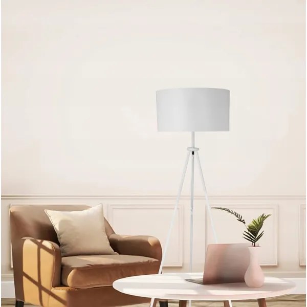 Állólámpa 1xE27/40W/230V fehér