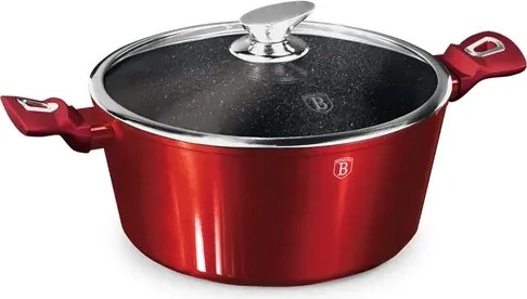 BerlingerHaus Lábas fedővel (5.35 L) Metallic Line- Burgundy Edition (BH/1258NN)