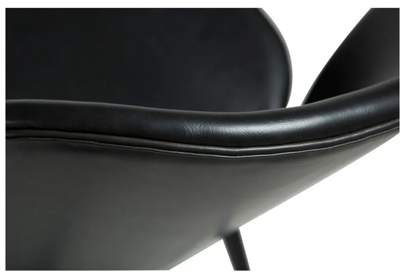 Cloud fekete műbőr szék - DAN-FORM Denmark