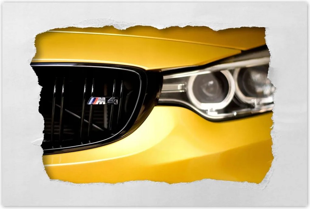 Poszterek 90x60 Sárga Bmw