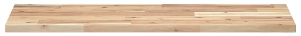 4 db kezeletlen tömör akácfa függőpolc 100 x 30 x 2 cm