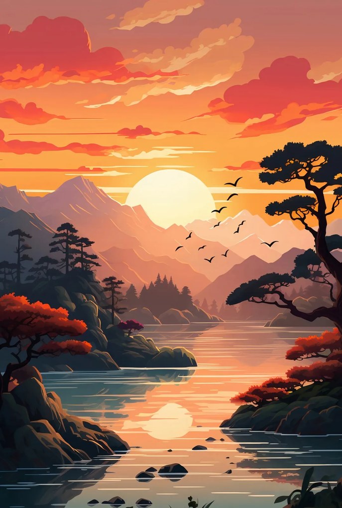 Poszter 68x101cm Arany Nyugat